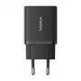 Baseus P10111404113-00 Cube USB-C / USB-A 30W tinklo įkroviklis, juodas