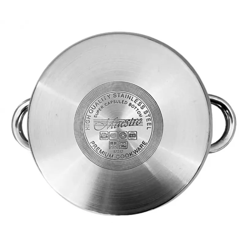 Elektrinis garintuvas Maestro MR-2900-18 1500W vertikalus garinimas, 18 cm puodas, 2 l, nerūdijantis plienas ir stiklas, tinkamas indukcijai