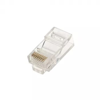 RJ45 jungtis Extralink CAT5E UTP 8P8C permatoma vyriška/moteriška