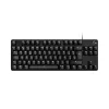 Logitech G G413 TKL SE, laidinis, USB, mechaninis jungiklis, QWERTY, LED, juoda