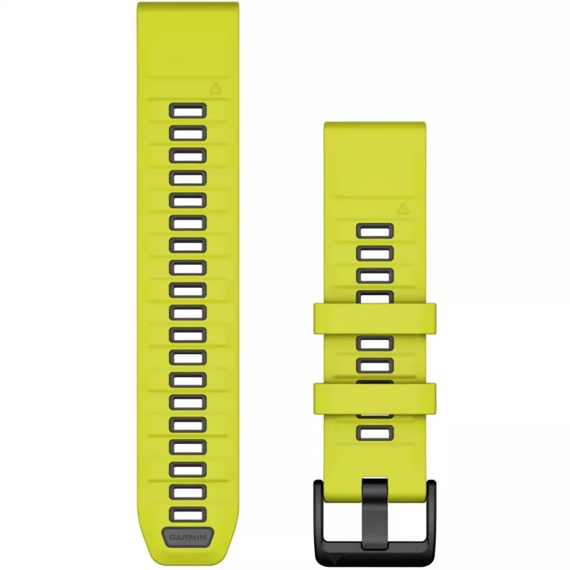 Garmin QuickFit dirželis 010-13392-08 Grafito geltonas