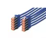Tinklo kabelis Digitus CAT 6 S/FTP RJ-45 3 m mėlynas