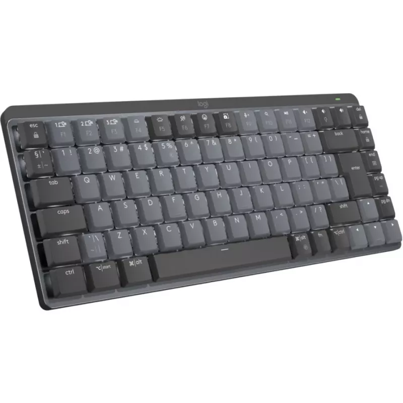 „MX Mini Mechanical“, be skaičių klaviatūros (80–87 %), RF belaidis + „Bluetooth“, mechaninis jungiklis