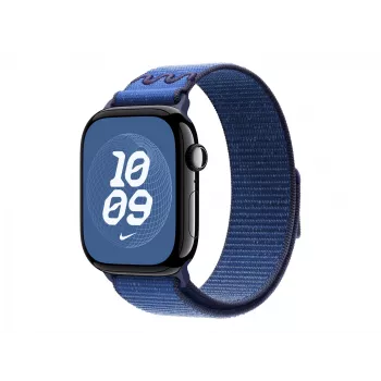 Dirželis Apple MGD64ZM/A išmaniajam laikrodžiui mėlynas nailoninis