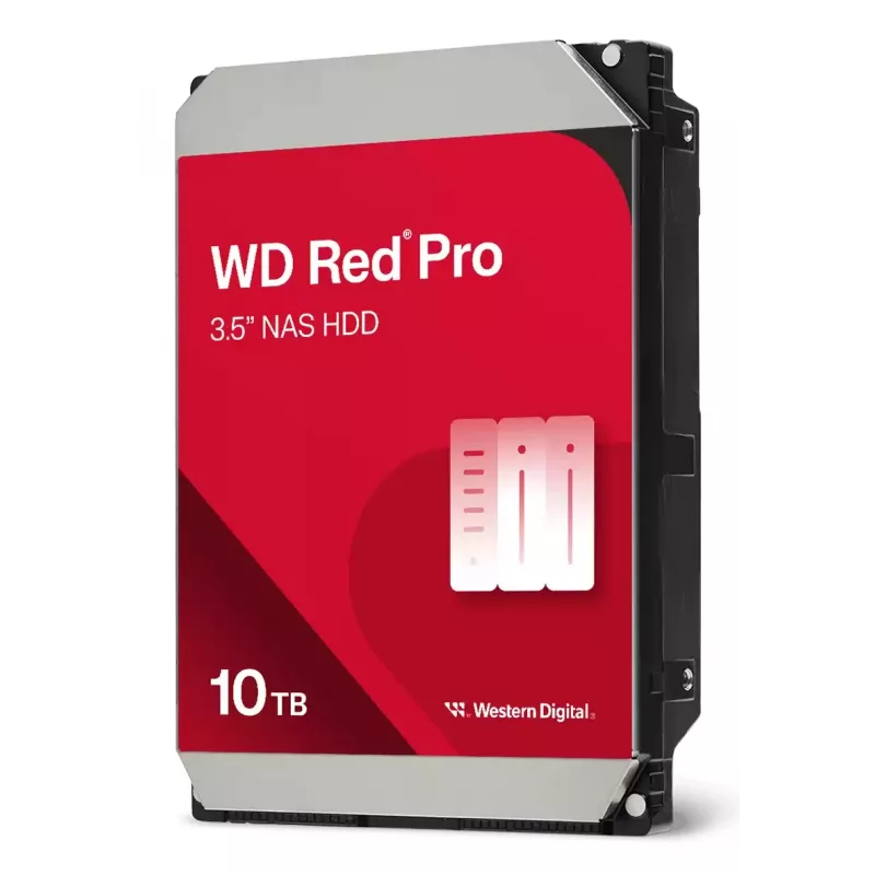 WD WD103KFBX saugojimo diskas, raudonas