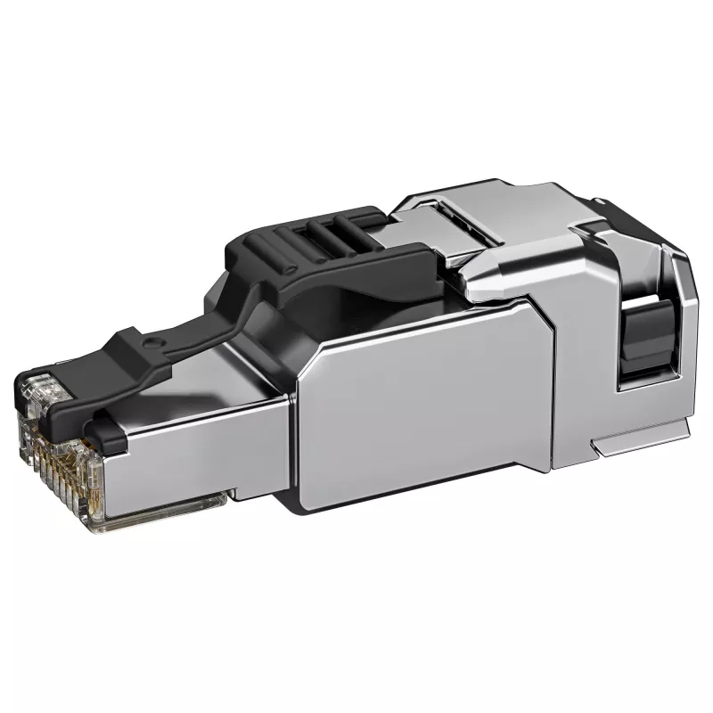 RJ-45 Jungtis Telegärtner 100035951 Sidabrinė Kištukas 5mm Vidinis Skersmuo