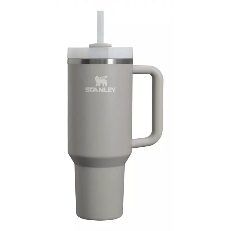 Stanley 1913 Quencher H2.0 Flowstate puodelis 1180 ml pilkas nerūdijantis plienas
