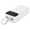 Įkraunama baterija SAVIO BA-11 ličio jonų 3000 mAh, 3,7 V, USB-C x2, balta