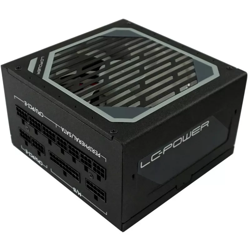 LC Power Super Silent Modular Series LC6550M V2,31 - maitinimo blokas (vidinis) - ATX12V 2,3 - EPS12V - 80 PLUS Gold - kintamoji srovė 110-240 V - 550 W - aktyvusis PFC - kalamos juodos spalvos (L