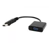 Adapteris DisplayPort į VGA, juodas