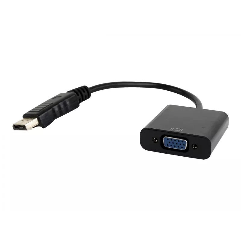 Adapteris DisplayPort į VGA, juodas