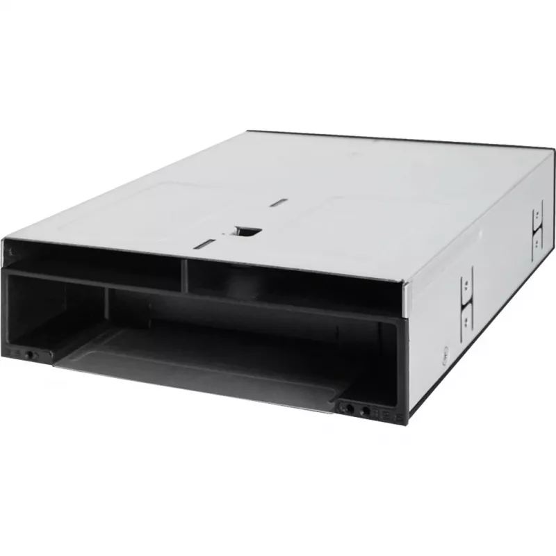 ICY DOCK flexiDOCK MB095SP-B – korpusas atminties diskams – 2,5, 3,5 (6,4 cm, 8,9 cm) – juoda, sidabrinė (MB095SP-B)