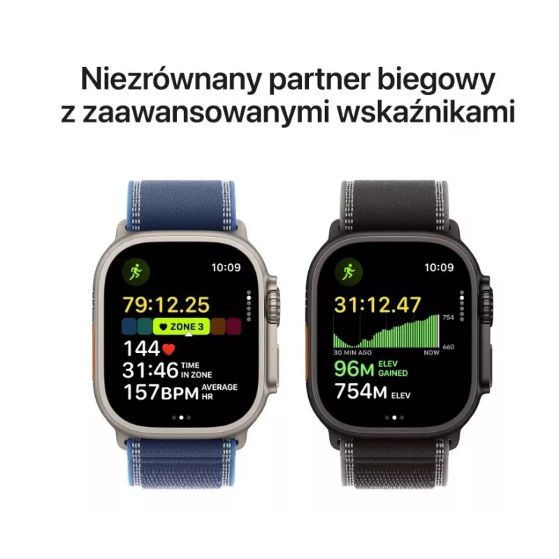 Išmanusis laikrodis Apple Watch Ultra 3 GPS + Cellular 49mm juodas titano korpusas