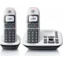 Motorola CD5011 išmanusis telefonas skambintojo ID juoda, balta
