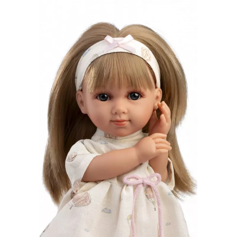 Lėlė Llorens Elena 35 cm — realistinės savybės, minkštas kūnas