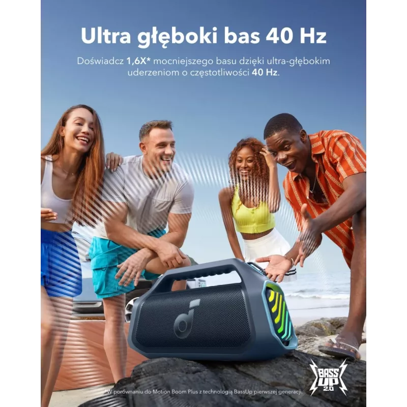 Soundcore Boom 2 Plus mėlynas