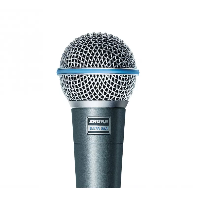 Shure Beta 58A – dinaminis, superkardioidinis, vokalinis mikrofonas