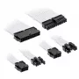 Kolink Core Standard pintų kabelių ilginimo rinkinys – Brilliant White