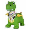 Šokinėjantis gyvūnas Jamara HoppyDoo Dino su sparnais, žalias, su pompa