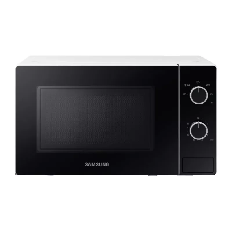 Solo mikrobangų krosnelė Samsung MS20A3010AH, pastatoma ant stalviršio, 20 l talpa, 700 W, sukamasis valdymas, juoda