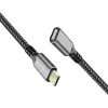 USB 3.2 Gen2 Type-C į USB-C/F, PD, 1m
