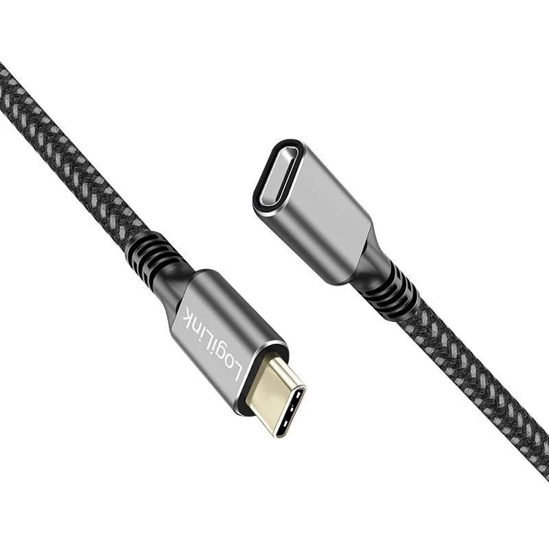 USB 3.2 Gen2 Type-C į USB-C/F, PD, 1m