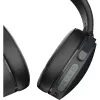 Ausinės ant galvos Skullcandy Hesh Evo — laidinės ir Bluetooth 5.0, 36 h baterija, USB-C, 3,5 mm, sulankstomos, triukšmo slopinimas, juodos