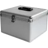MEDIARANGE BOX76 - Dėžutė diskams - 300 diskų - Sidabrinė - Flisas - Plastikas - Mediena - 120 mm - Aliuminis