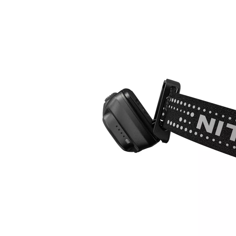 Antgalinis žibintuvėlis Nitecore NU33, juodas, 3 šviesos diodai, 700 liumenų, aliuminis, įkraunamas per USB, IP66