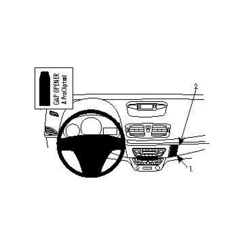 Brodit 854338 automobilinis laikiklis