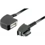 Basetech Telefon (analog) Extension Cable [1x TAE-F-Plug - 1x TAE-F-Socket] 15,00 m Juoda (BT-1602134)