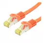 Tinklo kabelis LOGON SSTP Cat6a RJ-45 RJ-45 0,5 m oranžinis