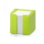 Kvadratinis žalias bloknotas Durable TREND 105x100x100 mm