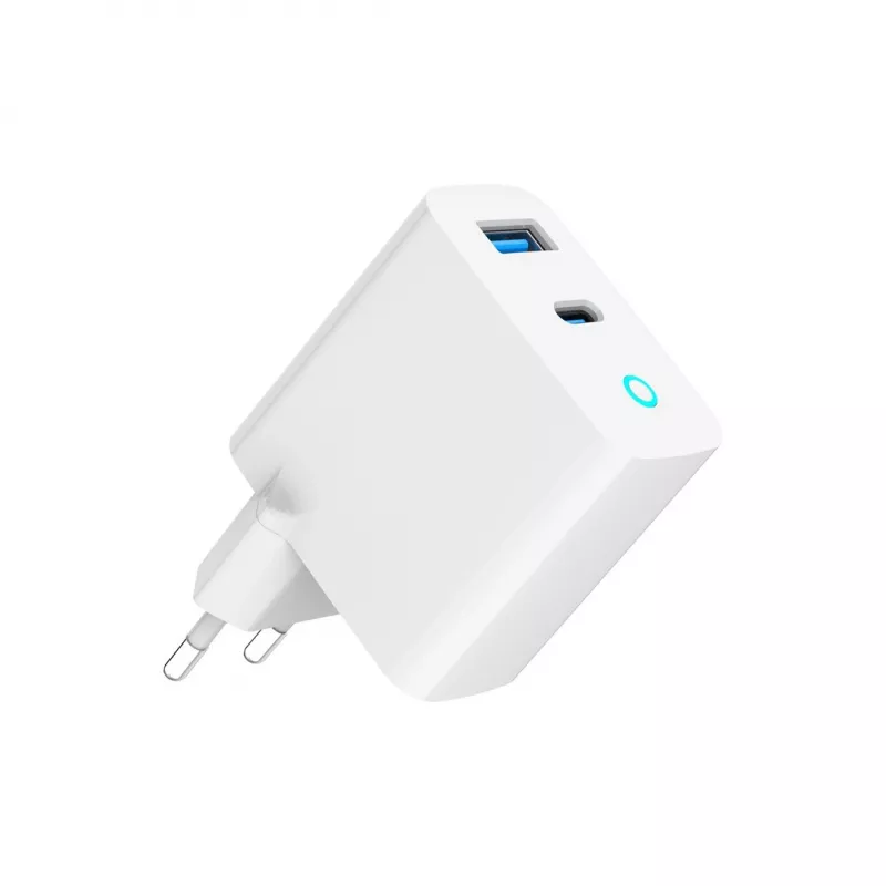 Gembird TA-UC-PDQC65L-W-01 mobiliojo įrenginio įkroviklis Universal White AC Greitas įkrovimas Vidaus