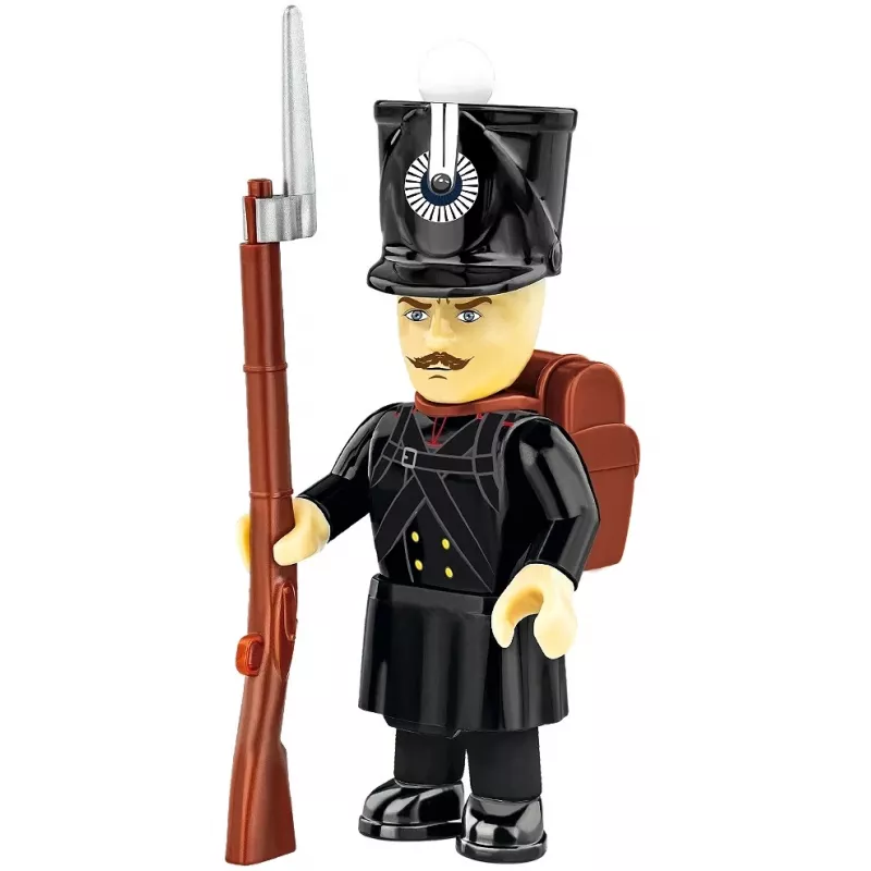 Cobi Prūsijos karių rinkinys — 39 detalės, kolekcionuojamos minifigūrėlės