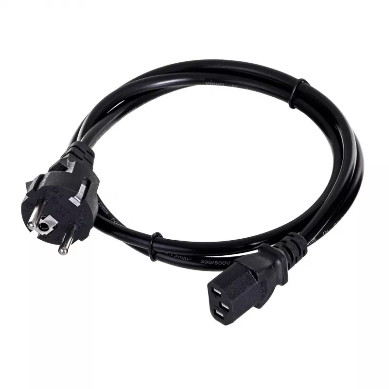 Savio CL-138 maitinimo laidas Juodas 1.2 m