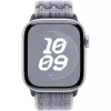 42 mm pilkai mėlynas „Nike Sport Loop“