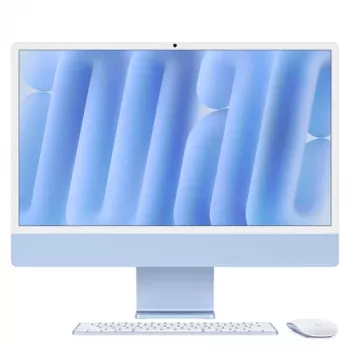 Apple iMac24 mėlynas/M4-10C-CPU 10C-GPU/16GB/256GB SSD/NK-ID-German/MM2/1GB Ethernet