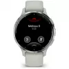 Garmin Venu 3S 3,05 cm (1,2) AMOLED 41 mm skaitmeninis 390 x 390 pikselių jutiklinis ekranas pilka, sidabrinė Wi-Fi GPS (palydovinis)