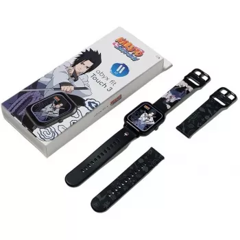 abyx Smartwatch Fit Touch 3 Sasuke Uchiwa pilka kosminė