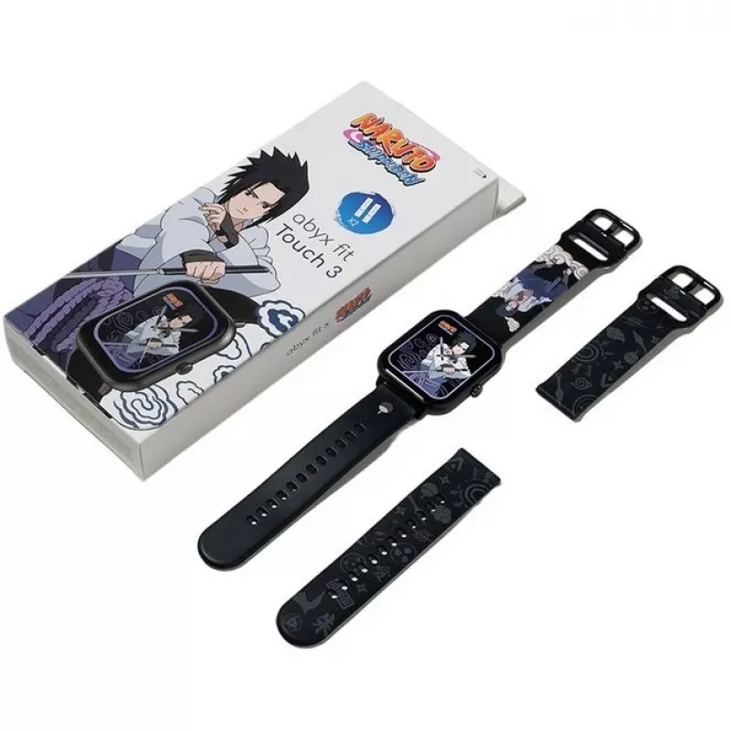 abyx Smartwatch Fit Touch 3 Sasuke Uchiwa pilka kosminė