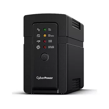Nepertraukiamo maitinimo šaltinis (UPS) CyberPower RT650EI, budėjimo režimas (Offline), 0,65 kVA, 400 W, 4 AC lizdai