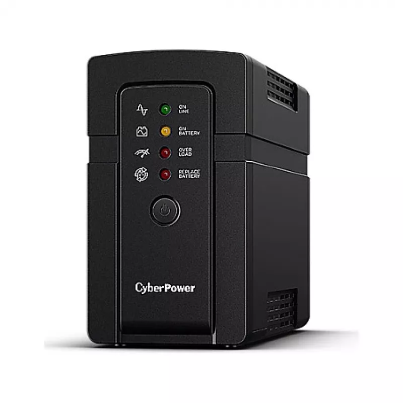 Nepertraukiamo maitinimo šaltinis (UPS) CyberPower RT650EI, budėjimo režimas (Offline), 0,65 kVA, 400 W, 4 AC lizdai