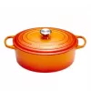 Le Creuset Signature ovalus troškinimo puodas 29 cm vulkaninės spalvos