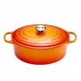 Le Creuset Signature ovalus troškinimo puodas 29 cm vulkaninės spalvos