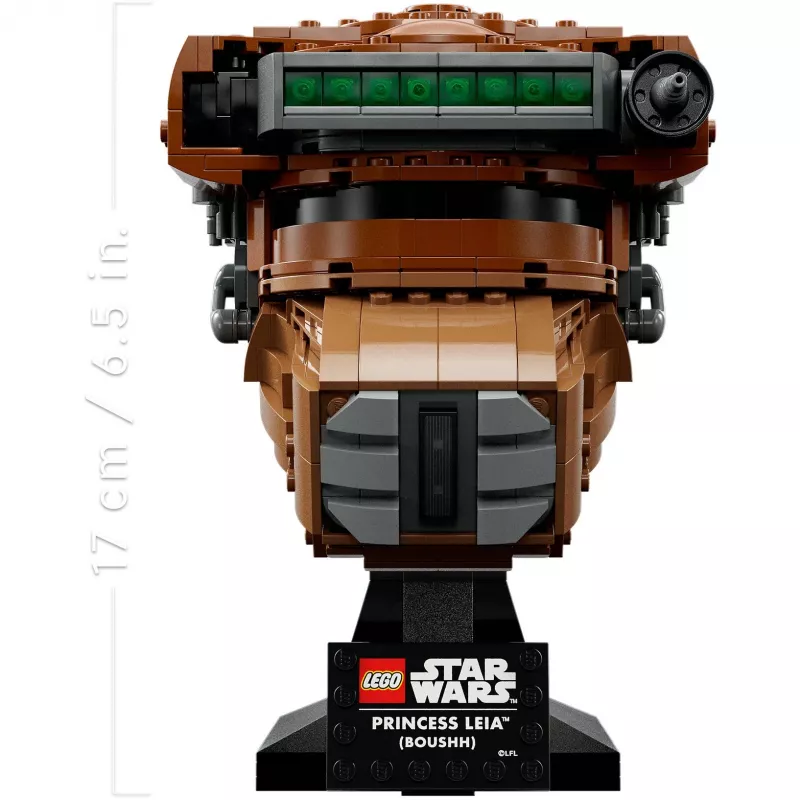 LEGO Star Wars Princesės Lėjos (Boushh) šalmo rinkinys suaugusiems 75351 (670 dalių)