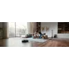 Robot vacuum Eufy E20 Juoda — apvalus, dulkių maišelio bazinė stotis, 150 min veikimo laikas, 35 cm skersmuo