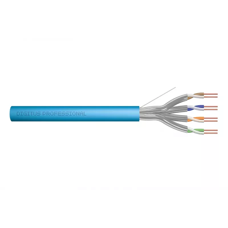 Tinklo kabelis Digitus DK-1624-A-VH-1 RJ45 Cat6a 100 m mėlynas