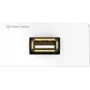 Sieninis įmontuojamas modulis Kindermann Design USB 1 modulis baltas RAL 9010