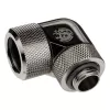 Adapter 90° BitsPower Advanced Multi-Link G1/4 colio AG į 16 mm OD standų vamzdelį, pasukamas